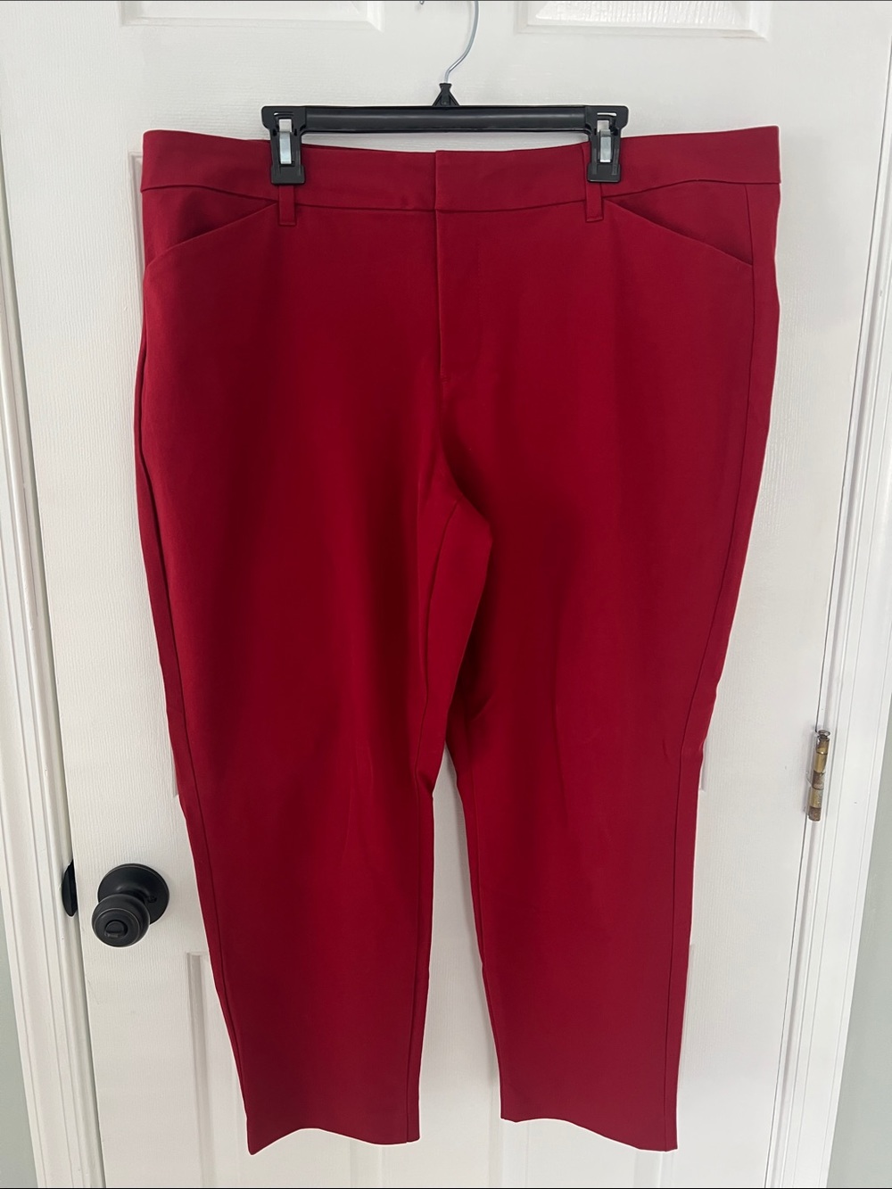Old Navy (20) Women's pixie skinny red pants